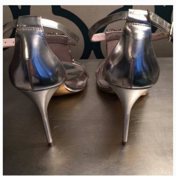 ted baker embellished T Bar sandal heel 6 nwt - Picture 6 of 8